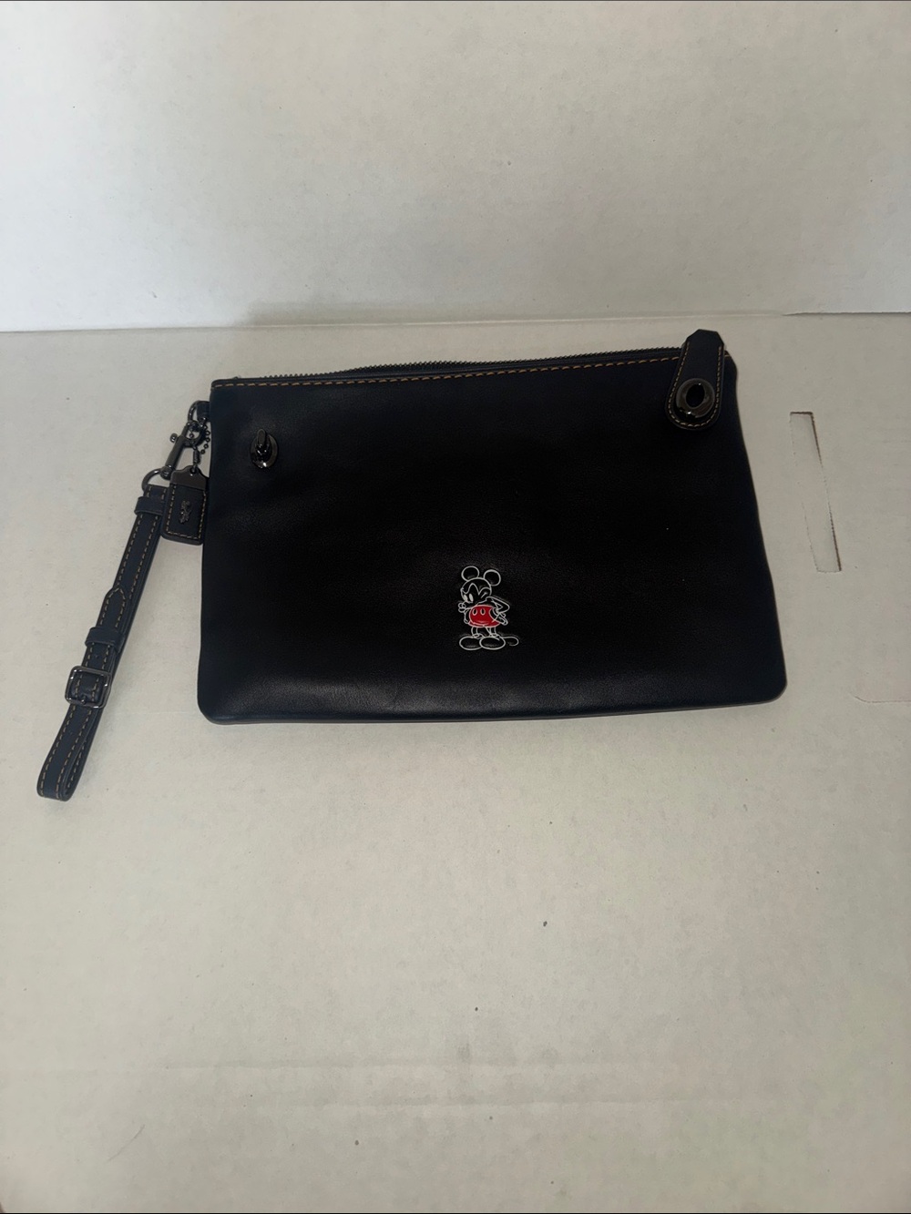 Coach Large Wristlet x Mickey Mouse